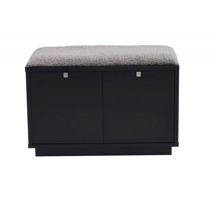 RO Confe Bench 2 Drawers Black/Light Grey